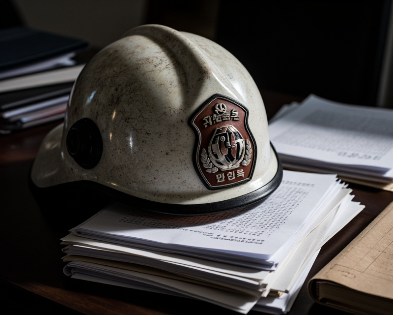 Firefighter Helmet and Budget Documents