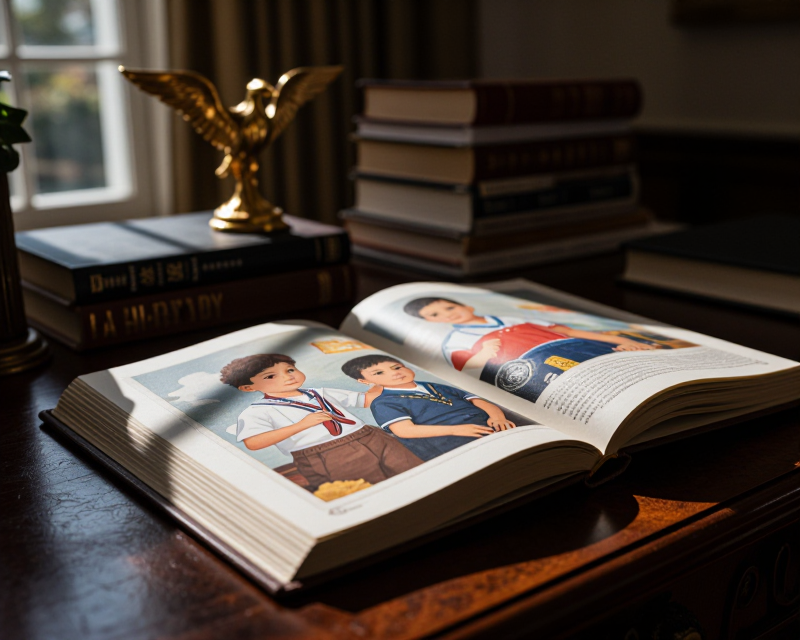 Presidential Book in Oval Office