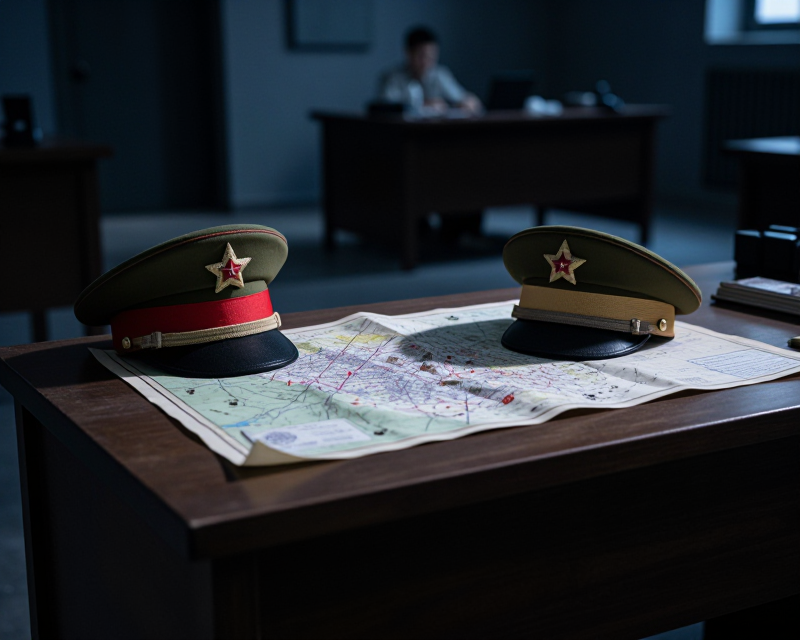 North Korean military atmosphere