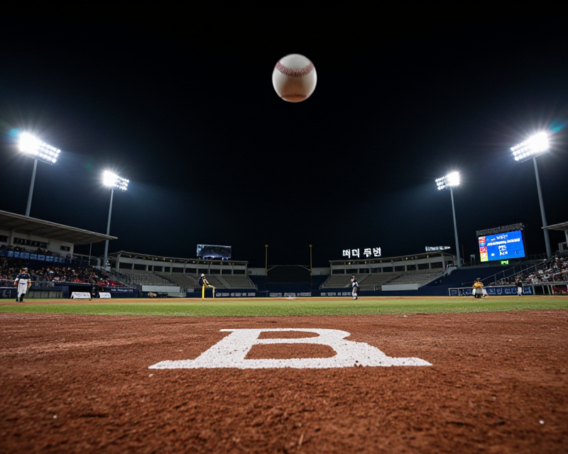 Cinematic Baseball Moment