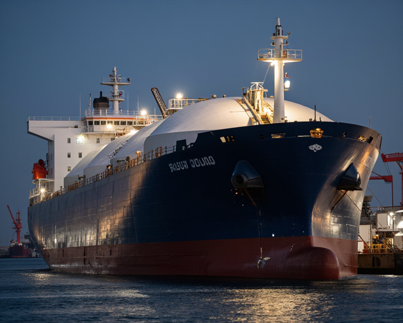 Industrial Shipbuilding Scene