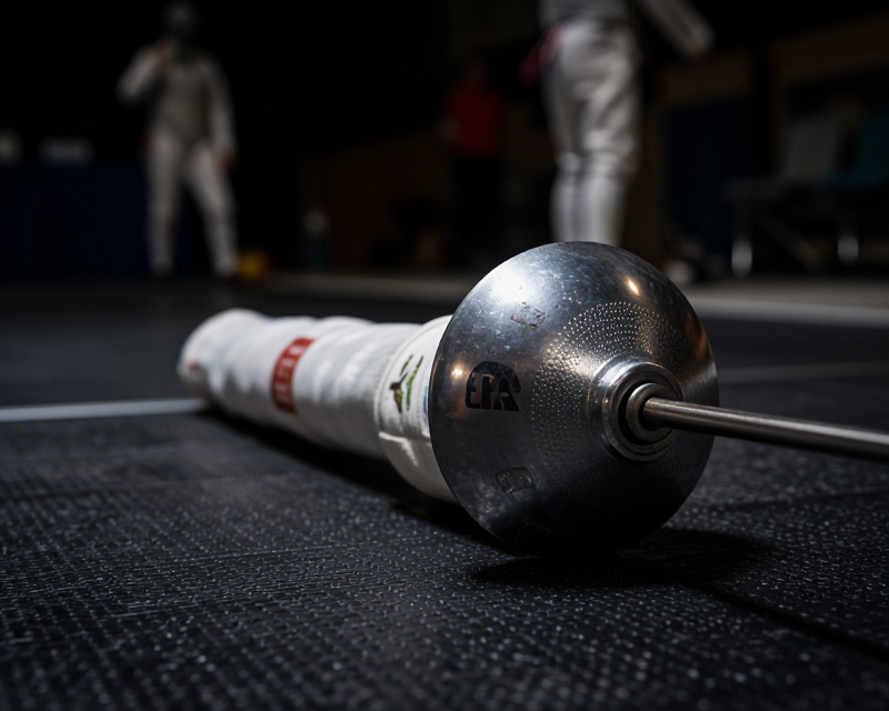 Fencing Epee Drama