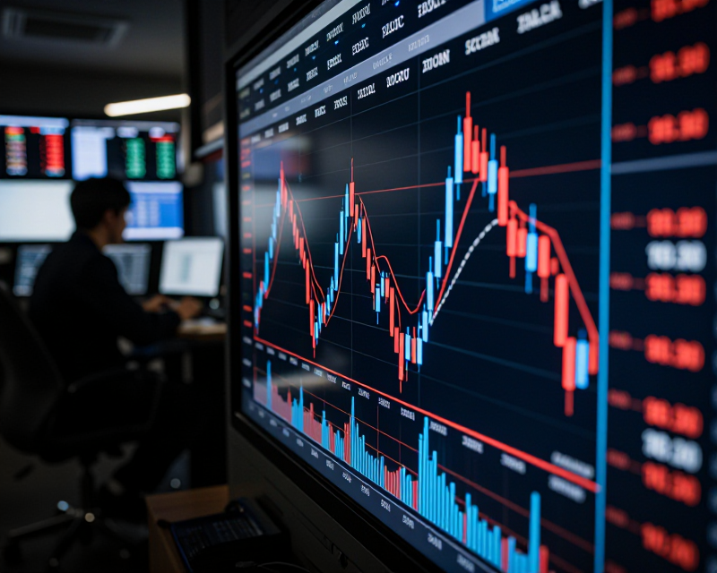 Cinematic Stock Market Volatility