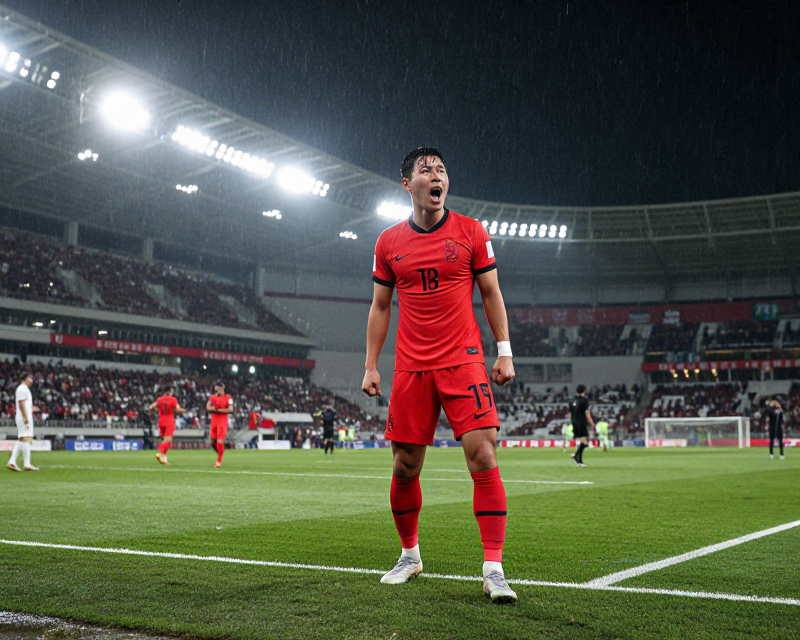 Dramatic Football Victory in Rain