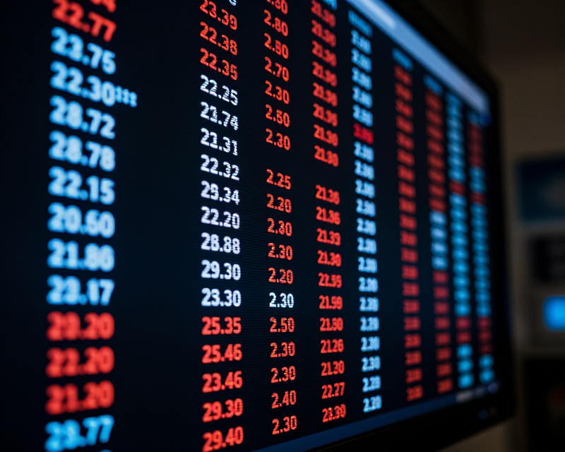 Stock Market Decline Visual