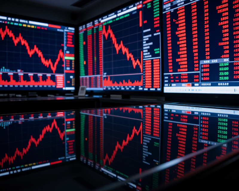 Market Volatility Concept