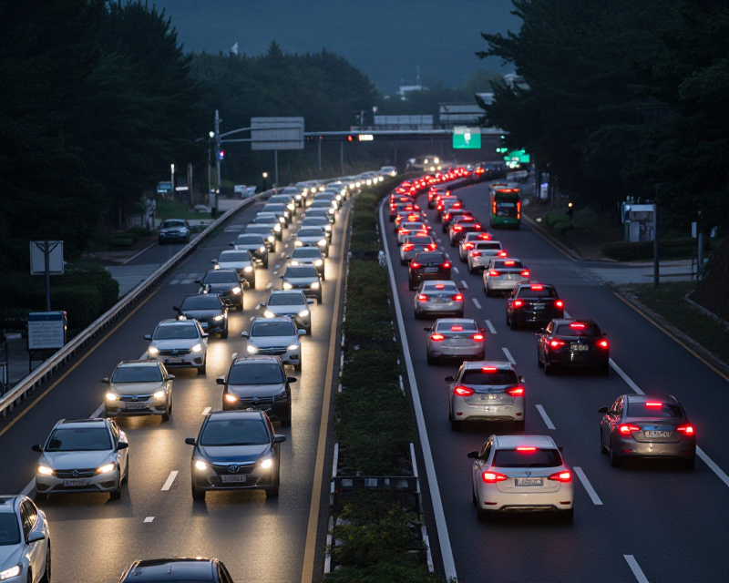Chuseok Highway Traffic